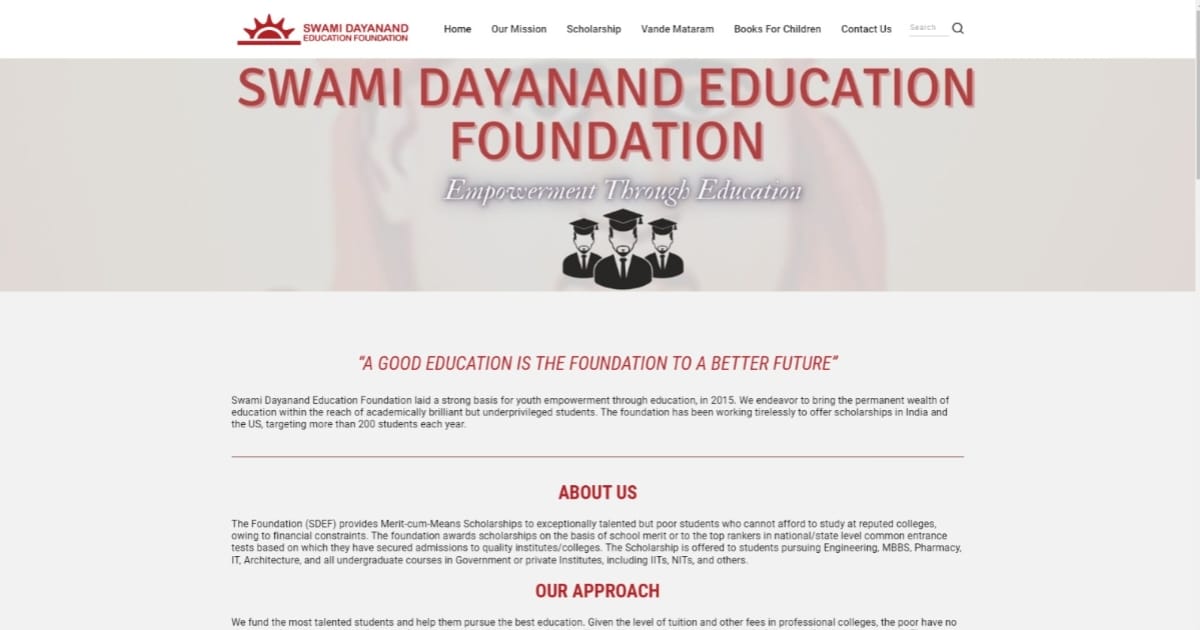 apply-to-swami-dayananda-scholarship-and-get-grant-of-rupees-5-lakh