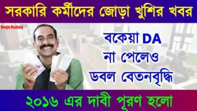 ৮ম বেতন কমিশন (8th Pay Commission DA Hike)